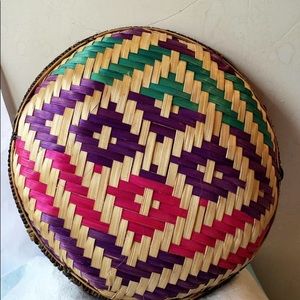 Kenyan handmade woven basket